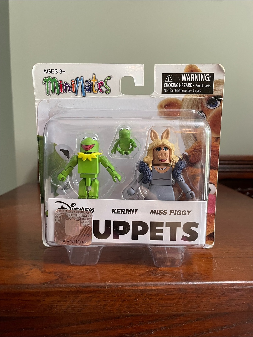 Minimates Muppets Kermit & Miss Piggy Figure Set - NIB